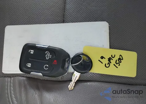 2019 GMC Sierra 1500 Slt z USA, uszkodzony, nr VIN 3GTU9DEDXKG201848